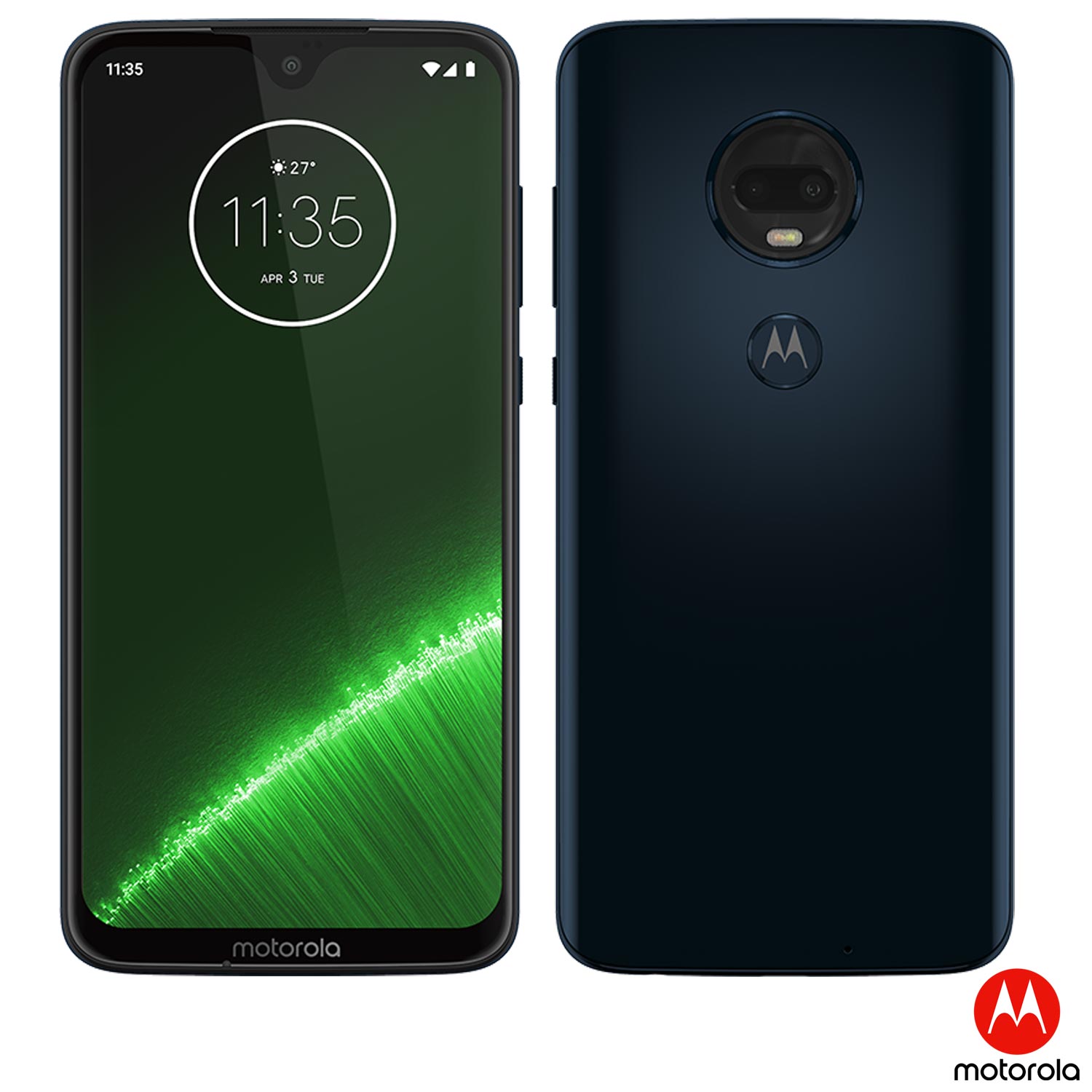 Moto G7 Plus Índigo Motorola com Tela de ...